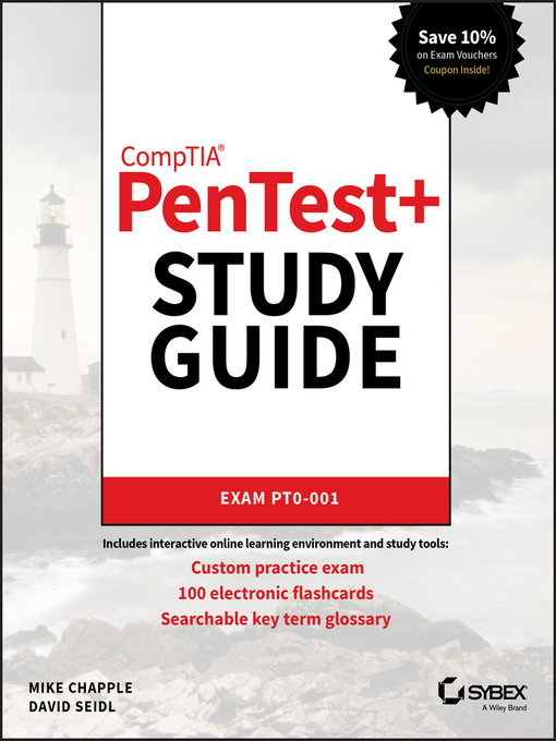Title details for CompTIA PenTest+ Study Guide by Mike Chapple - Available